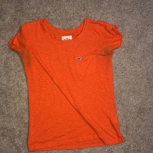 Orange shirt